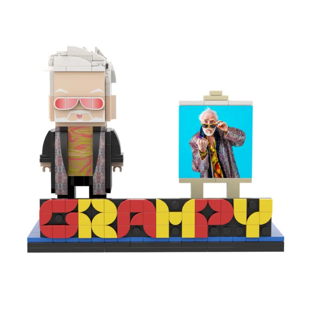 Father's Day LEGO gift – custom figure for dad