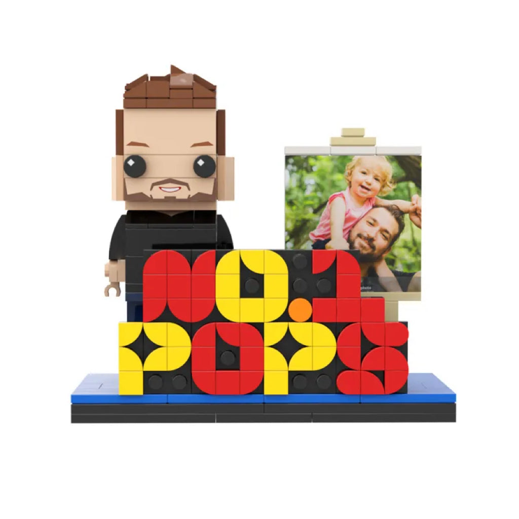 Father's Day LEGO gift –No1.- custom figure for dad