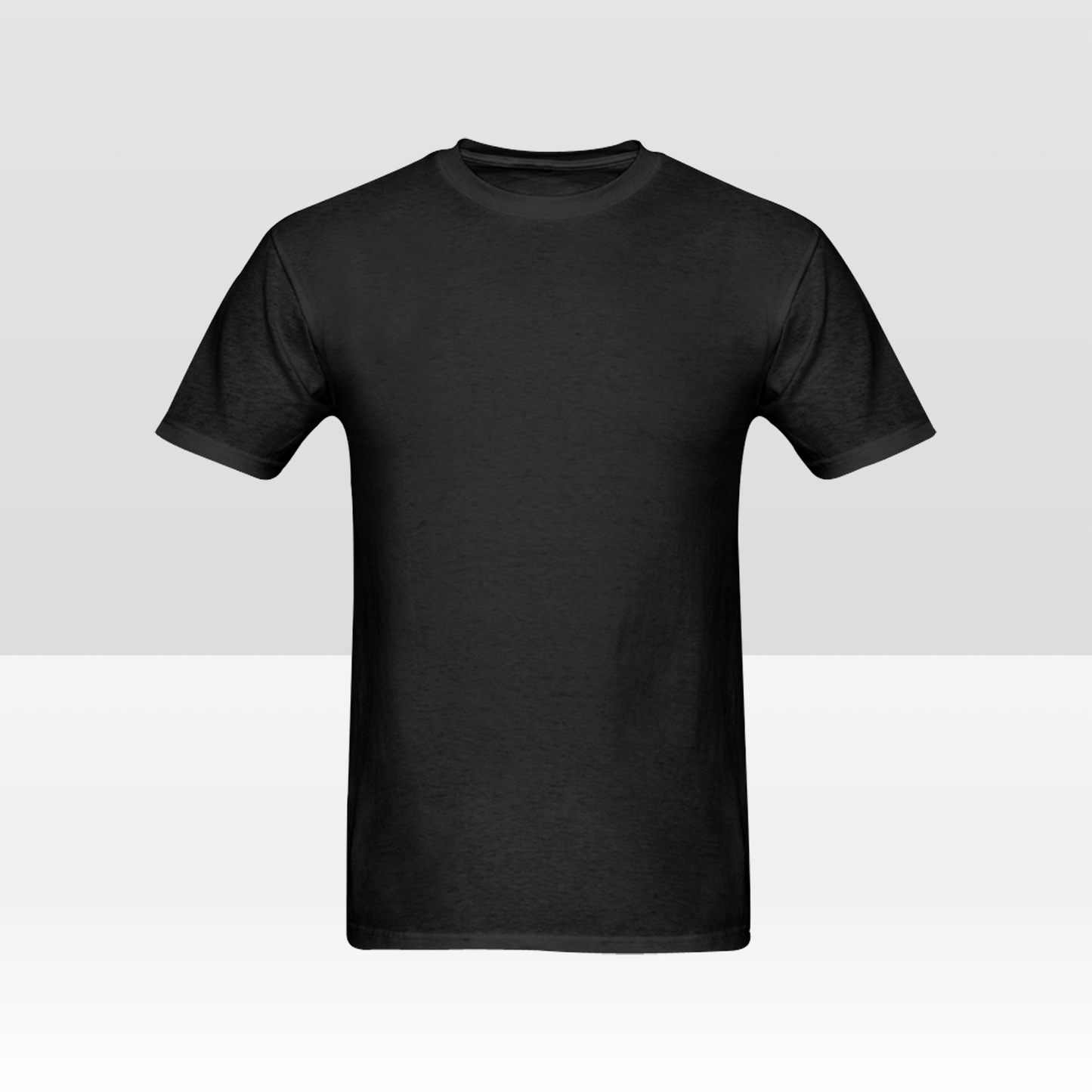 Aangepast dubbelzijdig heren-T-shirt – Ontwerp voor- en achterkant op jouw manier