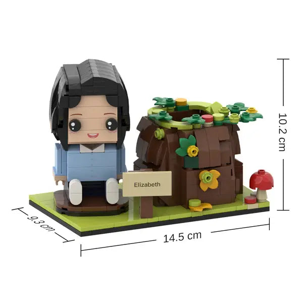 Custom Brick Figures Pen Holder Personalized 3