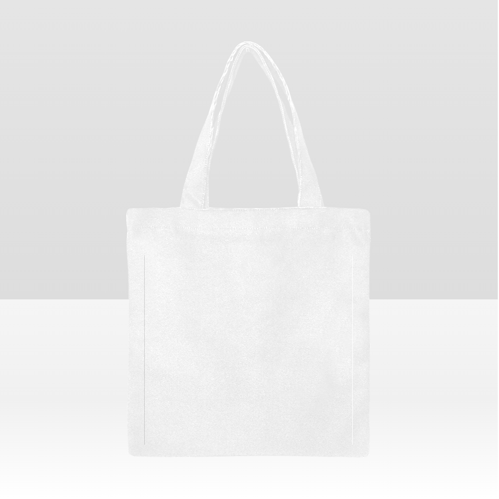 Bolsa de lona personalizada: bolsa de compras reutilizable y personalizada con diseño frontal