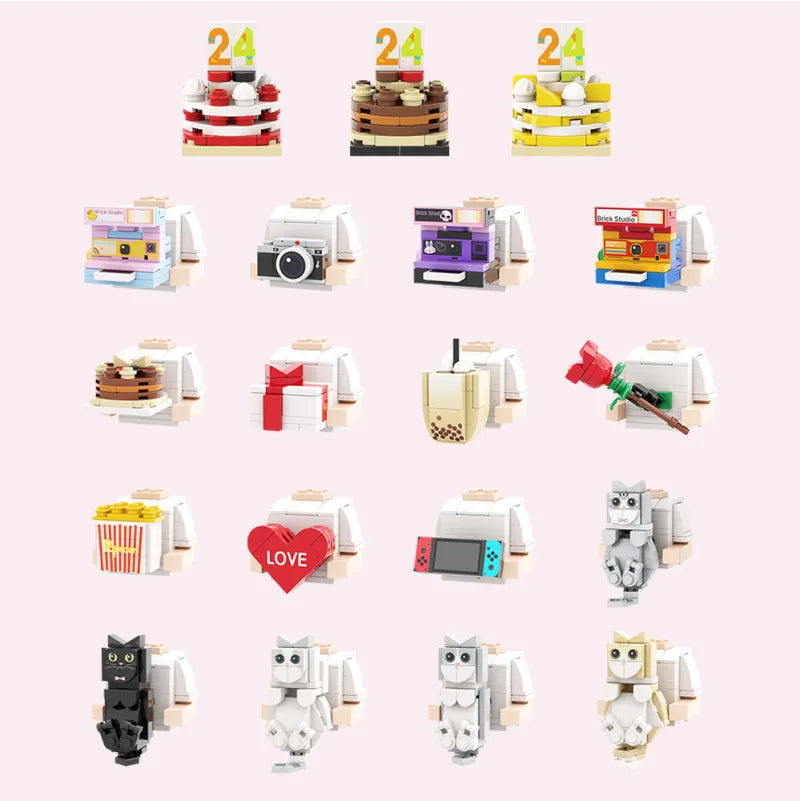 Full-body Custom 1 Person Brick Figures with Photo and Name Best Birthday Gift for Him