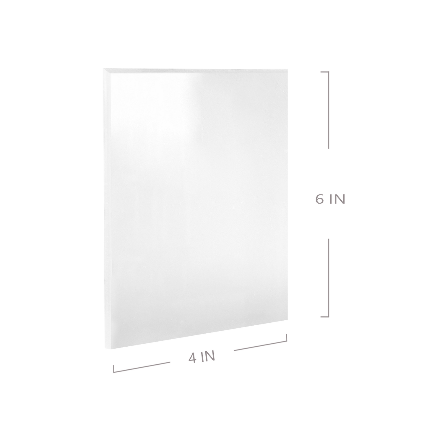 Placa fotográfica de acrílico transparente personalizada: texto e imagen personalizados con un elegante diseño transparente.