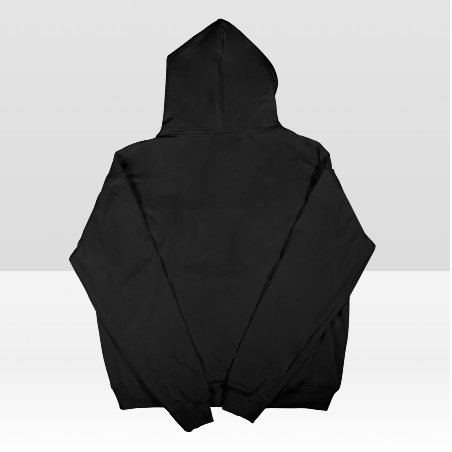 Custom Men's Pullover Hoodie back