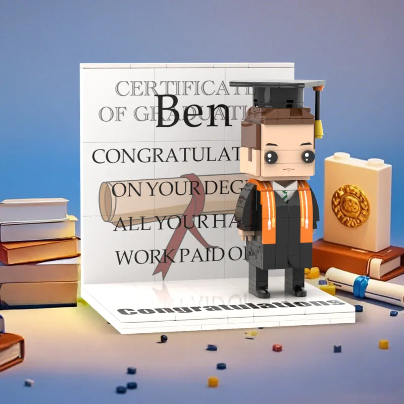 Text Brick Figure Full Body