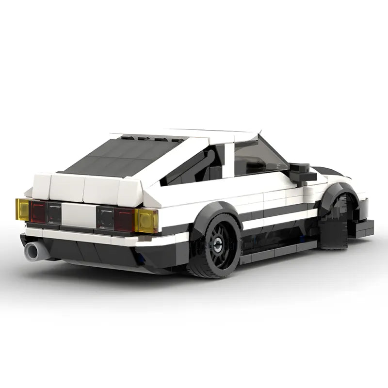 Toyota AE86 Creative Vehicle Racing Car Building Blocks Construction Toy Brick Figures Gift for Car Lover