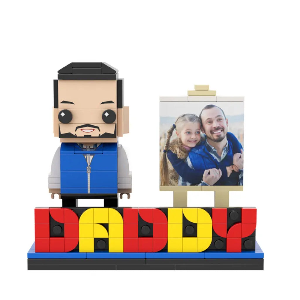 Father's Day LEGO gift – custom figure for daddy