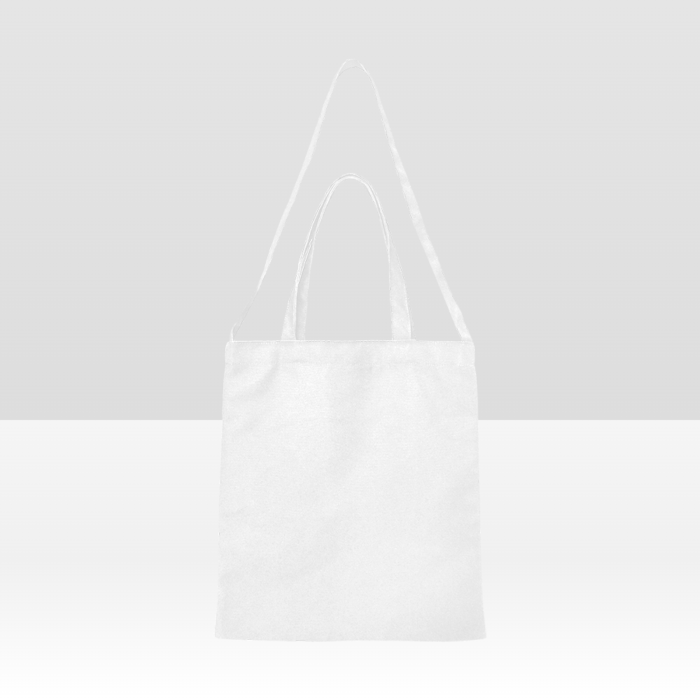 Bolsa de lona personalizada: bolsa de compras reutilizable y personalizada con diseño frontal