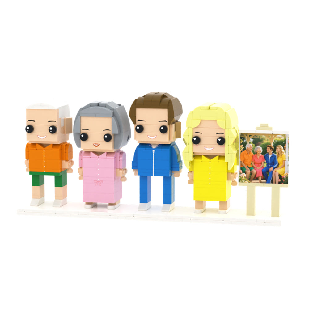 Gepersonaliseerde duo bricks met foto