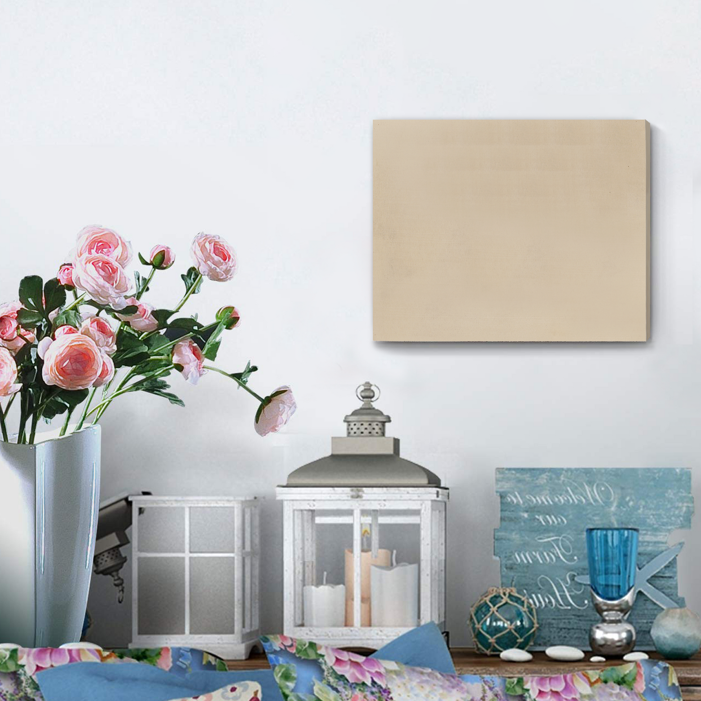 Custom Horizontal Wooden Wall Art – Personalized Solid Wood Decor