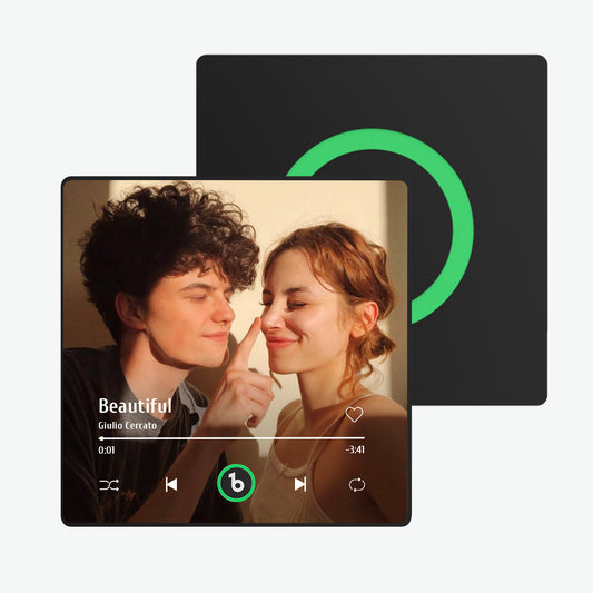 FridgeBeats ingelijste aangepaste muziek koelkastmagneet Nieuwe 4.0 upgrade kleurrijke lijst album koelkastmagneet muziek muur foto sticker