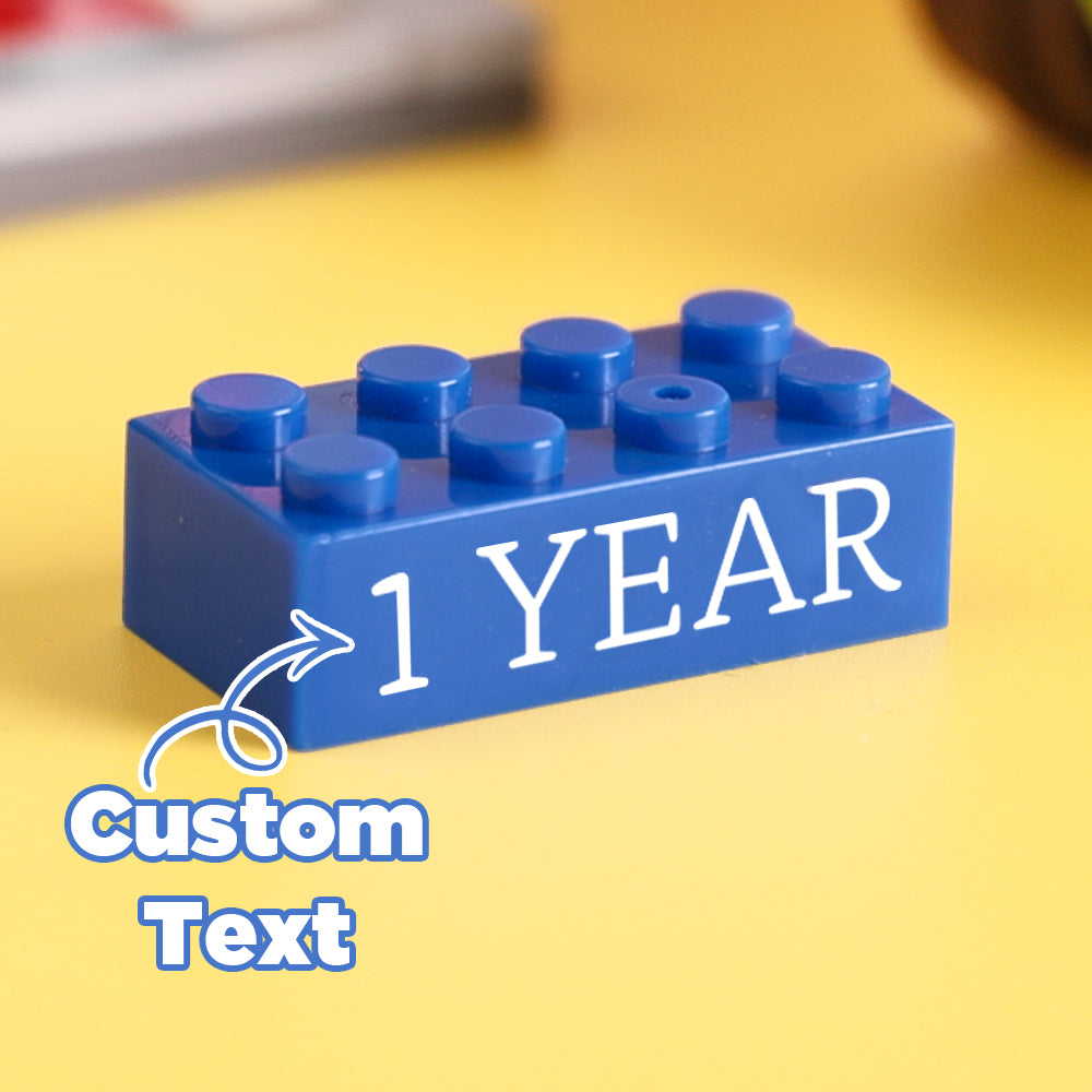 Building Block Gifts Custom Text Induction Gift Company Age Building Blocks Multi-Color Different Size Building Block Gifts 5