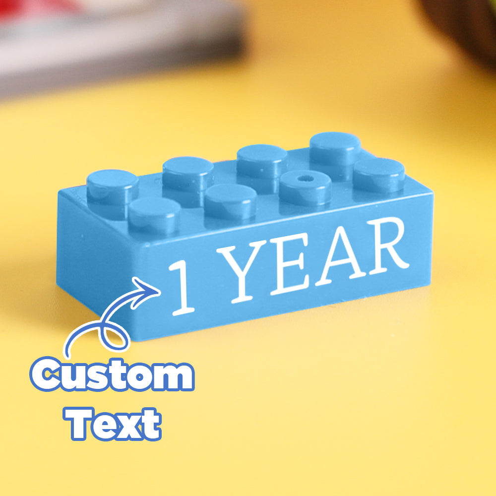 Building Block Gifts Custom Text Induction Gift Company Age Building Blocks Multi-Color Different Size Building Block Gifts 6