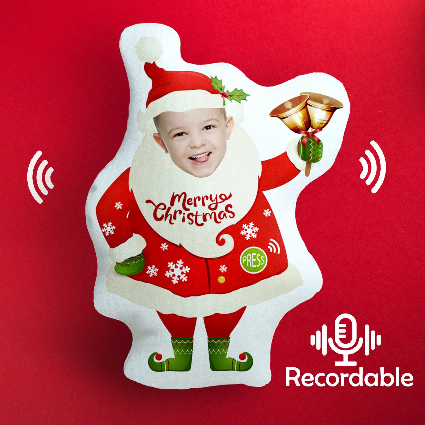 Christmas Minime Gift Custom Christmas Minime Throw Pillow