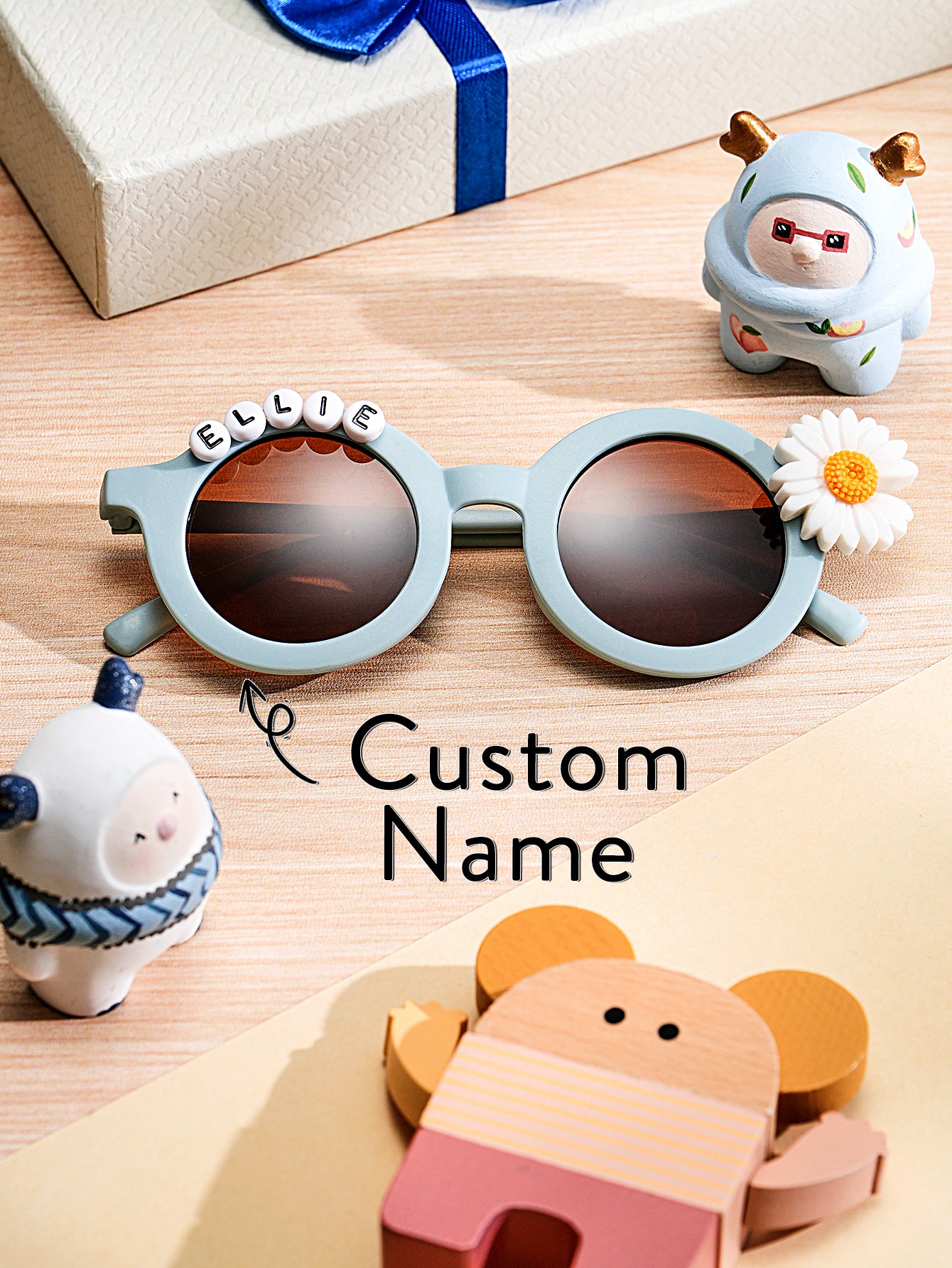 Personalized Kids Daisy Sunglasses