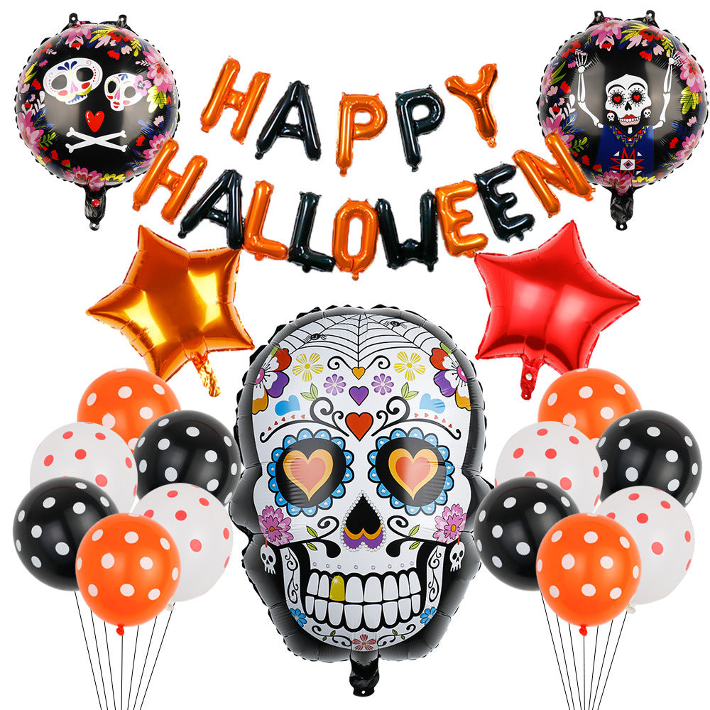 Halloween Party Banner Ballonnen Decoratie Kits voor Feestartikelen Halloween Decoratie Kit