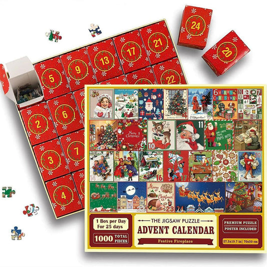 Advent Calendar Christmas Jigsaw Puzzle