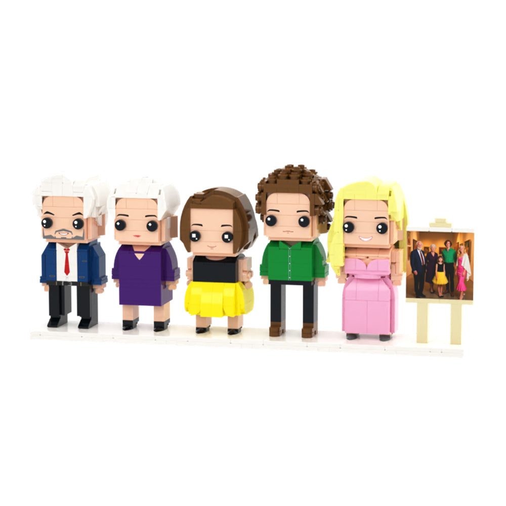 LEGO figuren op maat gezin cadeau