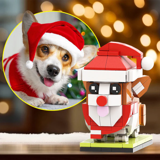 Christmas Corgi Fully Body Puppy