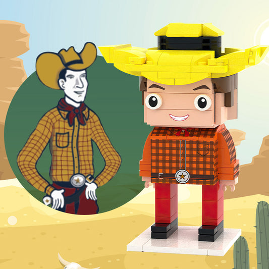 Personalized Building Bricks Full Body Customizable 1 Person Custom Figures Particle Assembly Toy Brick Me Figures