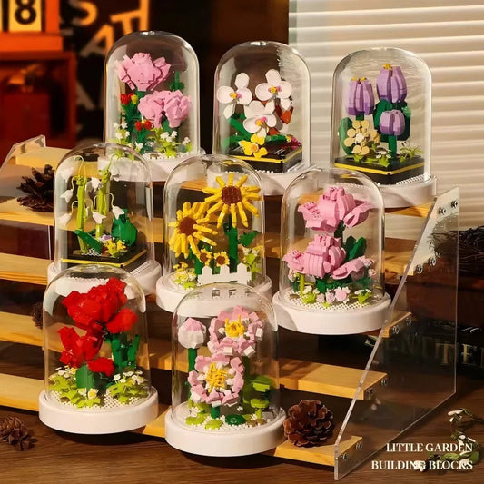Verras met een uniek bloemenboeket dat nooit verwelkt – onze DIY bloemen bouwsets zijn creatief, duurzaam en perfect als cadeau of decoratie!