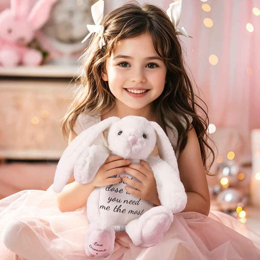 The Cutest Personalized Gift? This Bunny Keeps Your Most Precious Memories