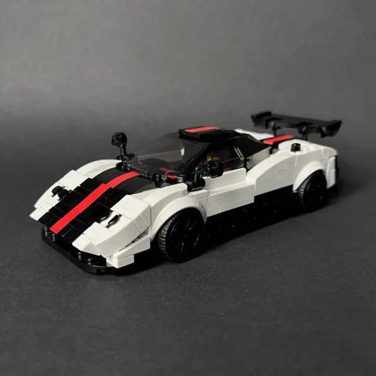 Pagani Zonda Cinque Creatieve Voertuig Racewagen Bouwstenen Constructiespeelgoed Bakstenen Figuren Cadeau voor Autoliefhebbers