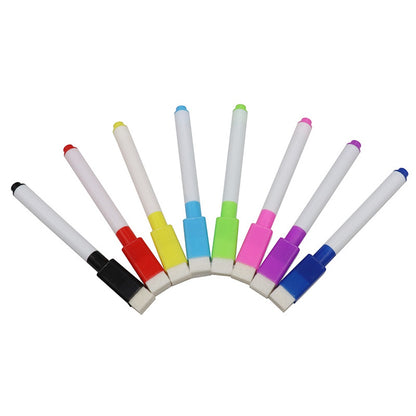 8-Color Erasable Whiteboard Marker Set – School & Office Stationery