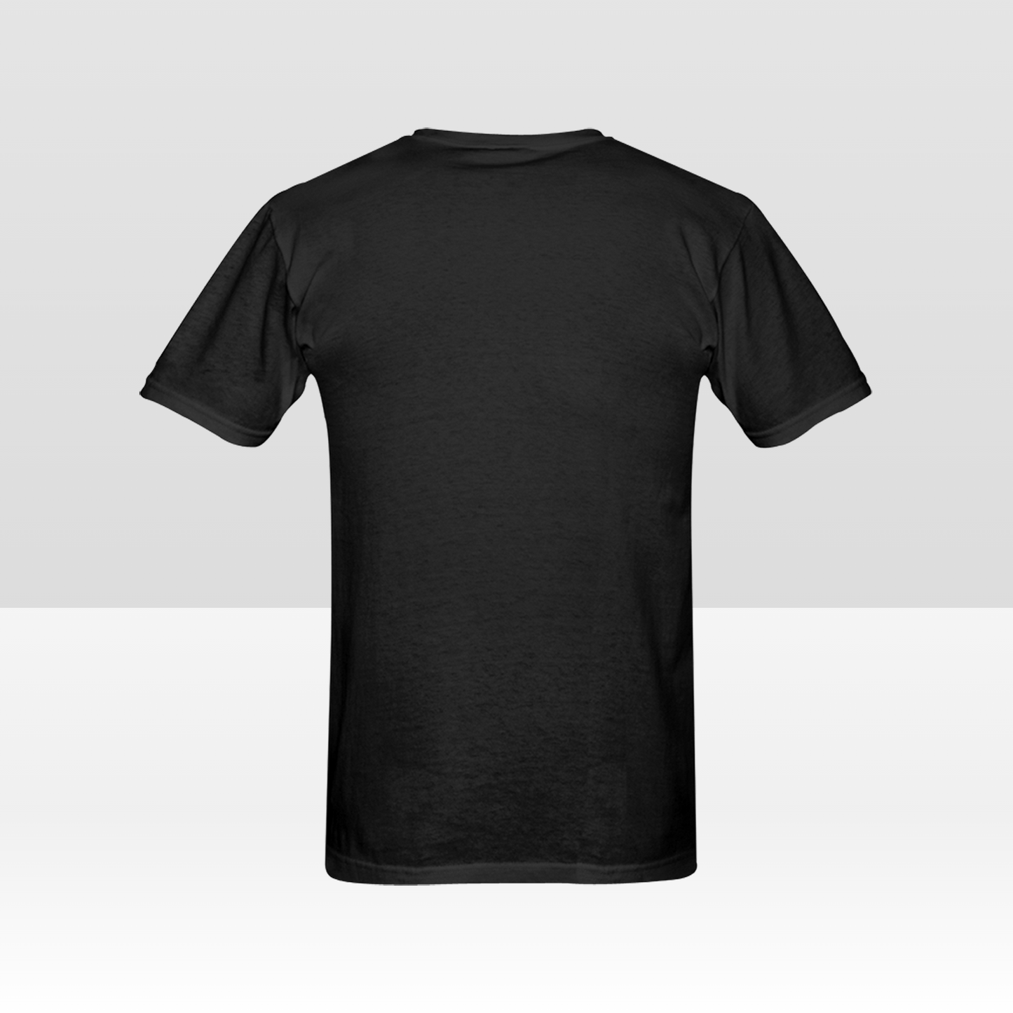 Camiseta personalizada de doble cara para hombre: diseña la parte delantera y trasera a tu gusto