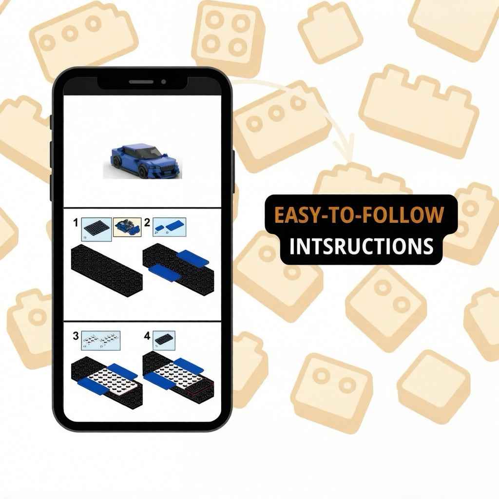 Custom Brick Car Model – Turn Your Car into a Unique Mini Replica
