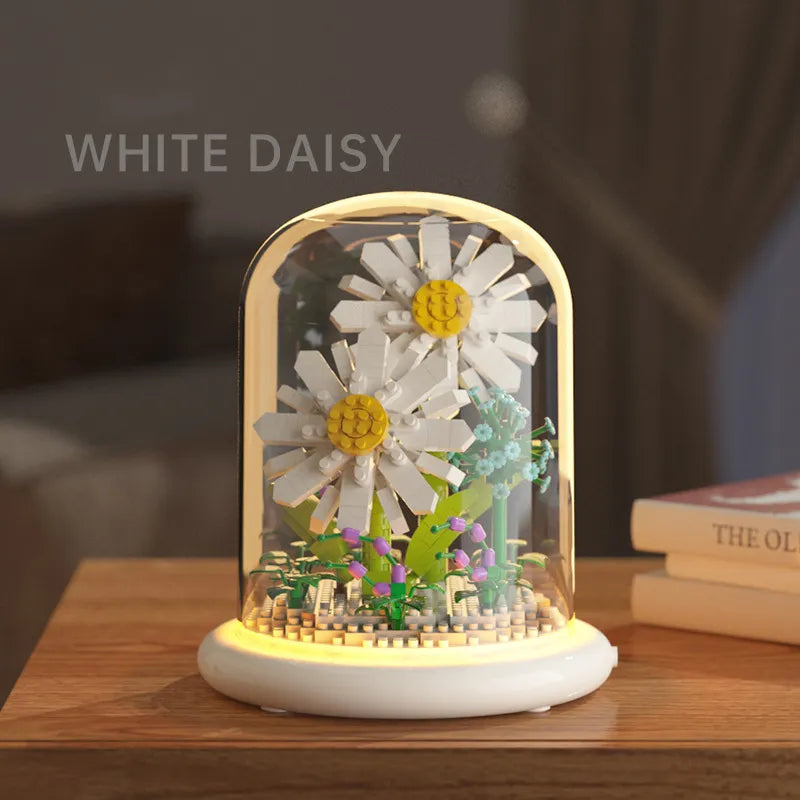 Kit de bricolaje para hacer ramos de girasoles, regalo perfecto de cumpleaños con funda protectora, regalo de San Valentín 