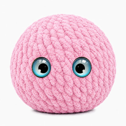 Crochet Bubble Squishy Ball – Soft Fidget Toy