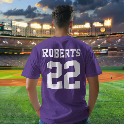 Personalized Football Sports T-Shirt – Custom Name & Number Back to School