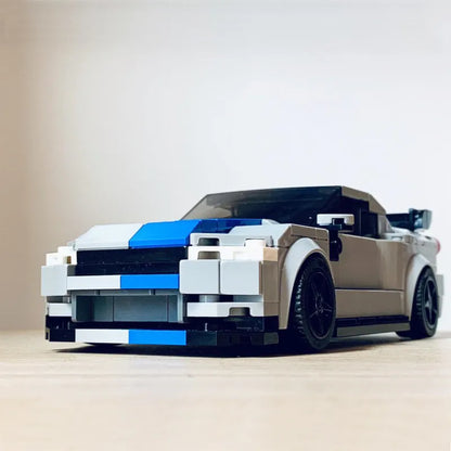 Nissan Skyline GT-R R34 Z-Tune Creatieve Voertuig Racewagen Bouwstenen Constructiespeelgoed Bakstenen Figuren Cadeau voor Autoliefhebbers