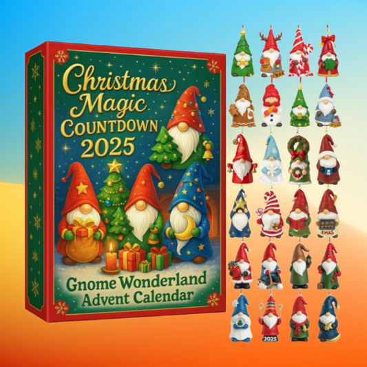 Kerst Gnome Wonderland Adventskalender – Magische Aftel Cadeaudoos 
