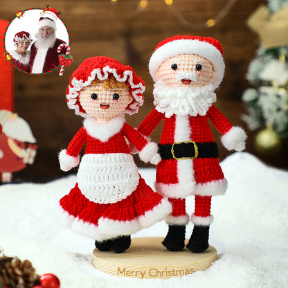 Custom Full-Body Brick Figures of 1 Person and Cat 2
