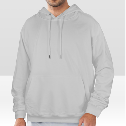 Custom Men's Pullover Hoodie – Personalized Front Print Hoodie with Kangaroo Pocket