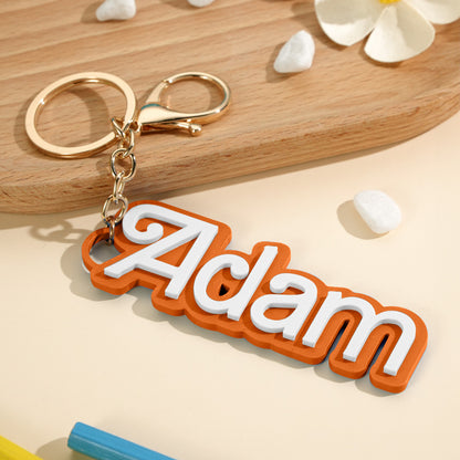 Personalized Backpack Name Tag – Custom Bag Charm Back to School Gift for Kids
