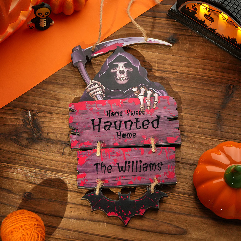 Personalized Death Scythe Ornaments