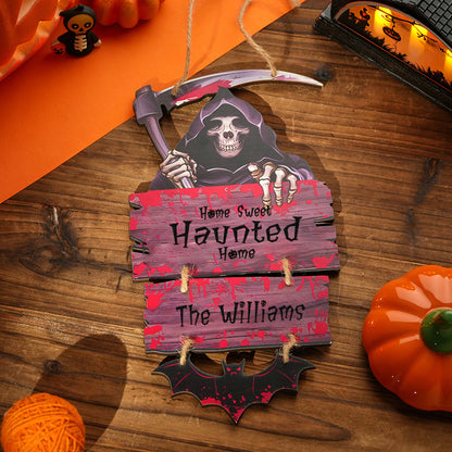 Personalized Death Scythe Ornaments