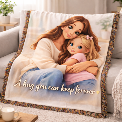 Custom Anime Photo Blanket – Personalized Cartoon Fleece Throw | Unique Gift