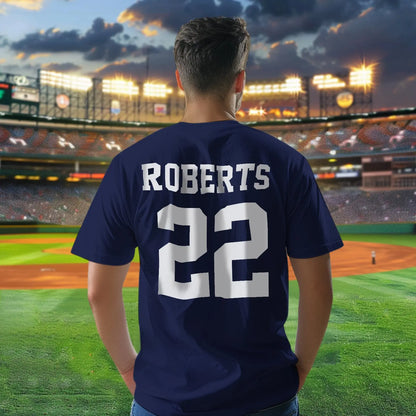 Personalized Football Sports T-Shirt – Custom Name & Number Back to School