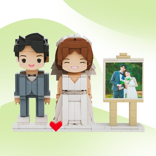 Full Body Customizable 2 People Photo Frame