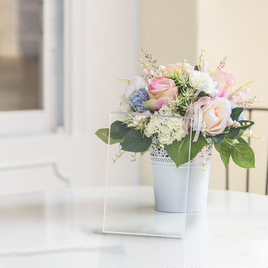 Custom Clear Acrylic Photo Plaque