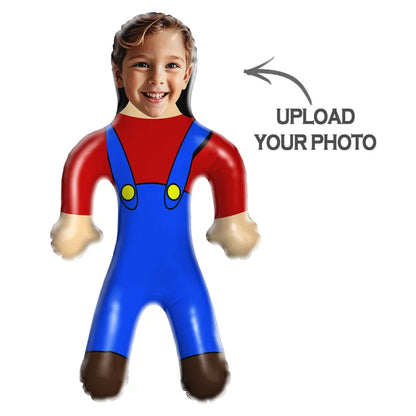 Custom Face Super Kid Blow Up Dolls Funny Inflatable Balloon Custom Air Doll for Party Favors