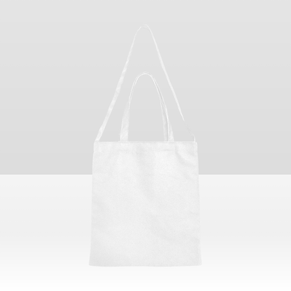 Bolsa de lona personalizada: bolsa de compras reutilizable y personalizada con diseño frontal