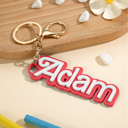 Personalized Backpack Name Tag – Custom Bag Charm Back to School Gift for Kids
