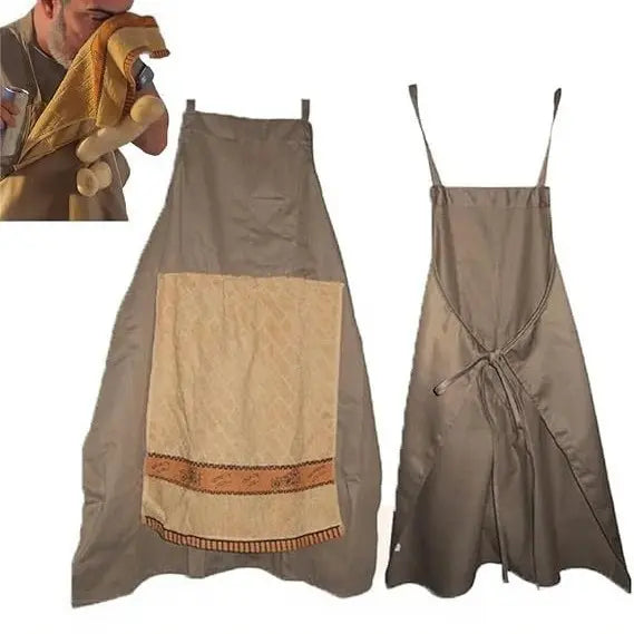 Personalized Funny Prank Apron for Men, Custom Name Novelty BBQ Apron, Hilarious Gift for Dad, Husband & Grill Lovers
