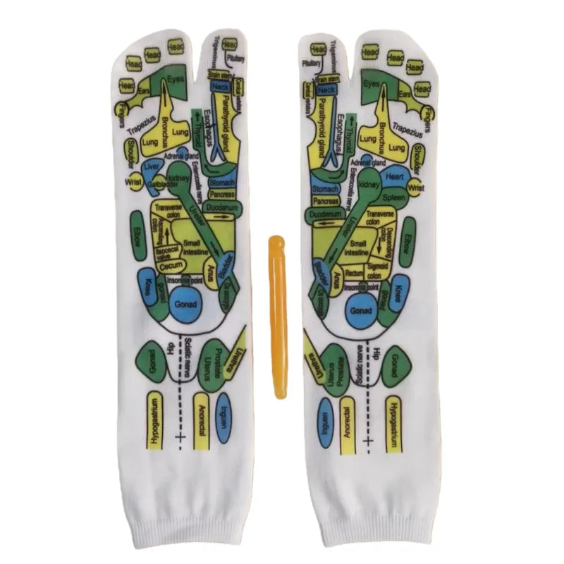 Acupressure Reflexology Massage Gloves & Socks for Stress Relief