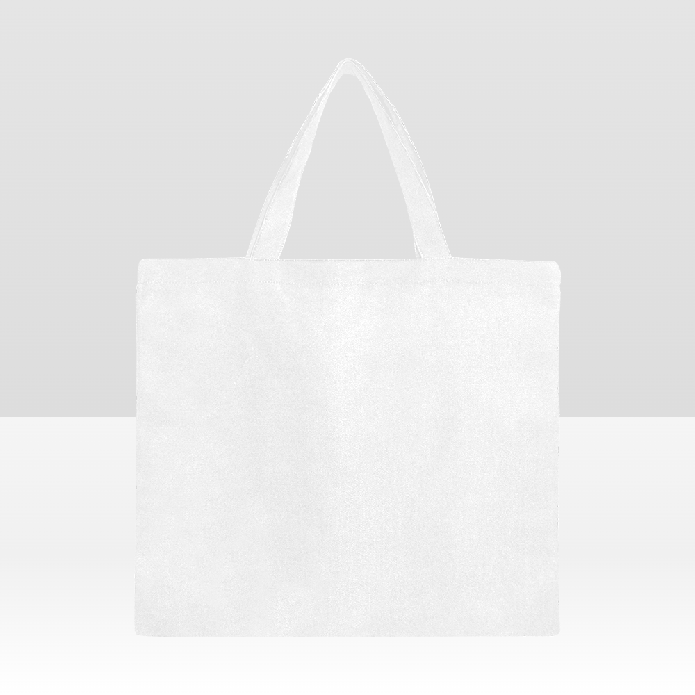 Bolsa de lona personalizada: bolsa de compras reutilizable y personalizada con diseño frontal